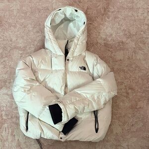 The North Face Snowy White Hooded Jacket
